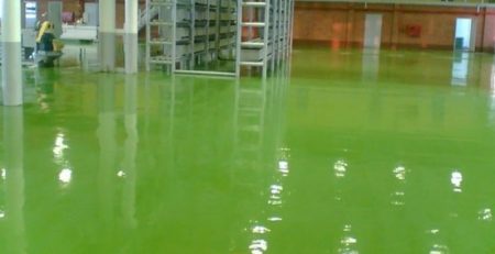 Полимерные полы для обустройства производственных зданий